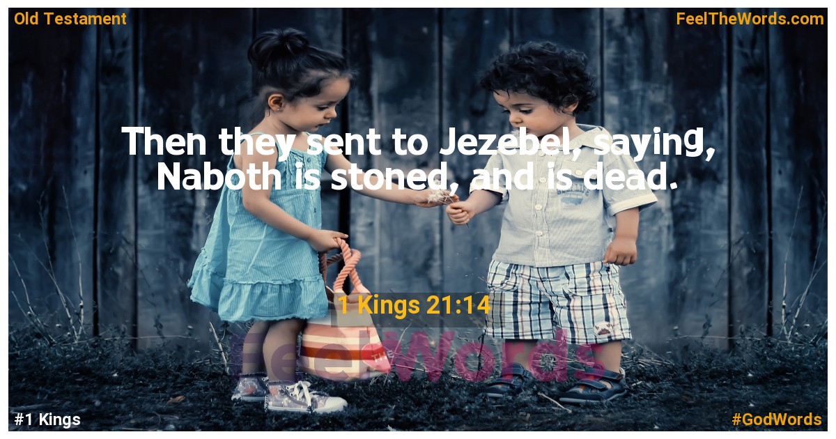 1 Kings 21:14