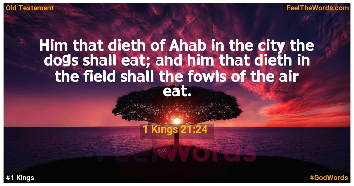 1 Kings 21:24