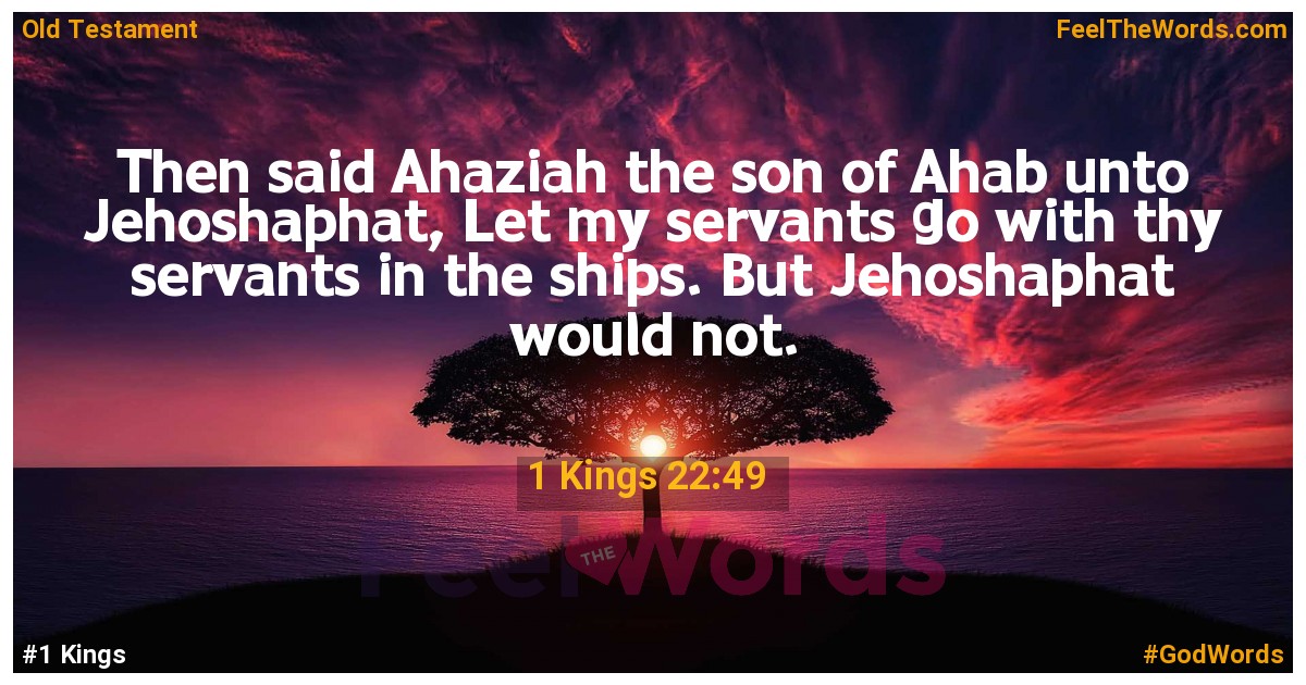 1 Kings 22:49