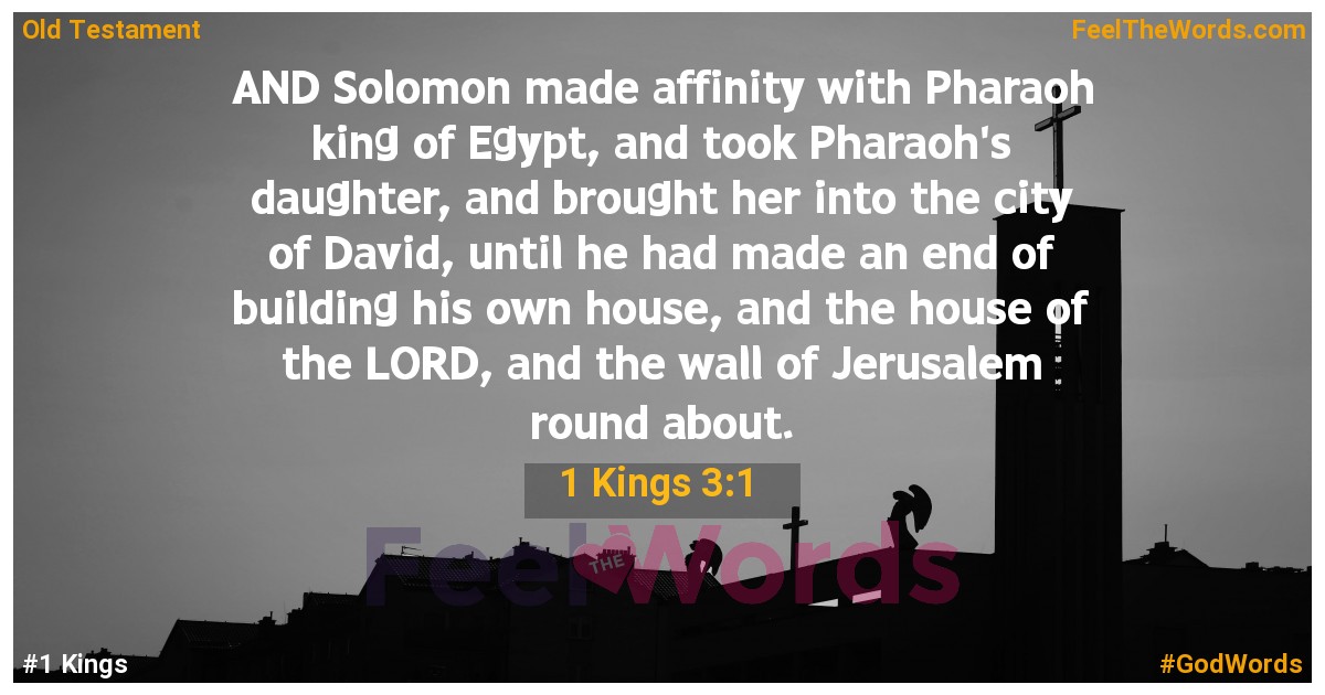 1 Kings 3:1