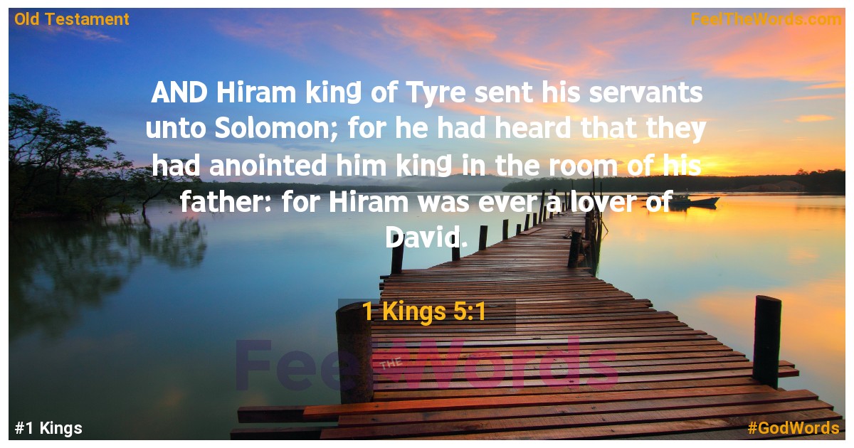 1 Kings 5:1