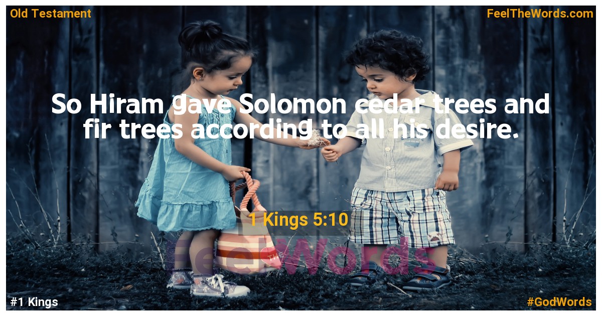 1 Kings 5:10