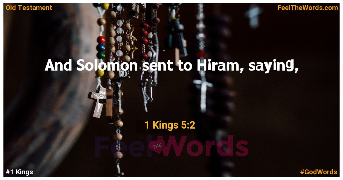 1 Kings 5:2