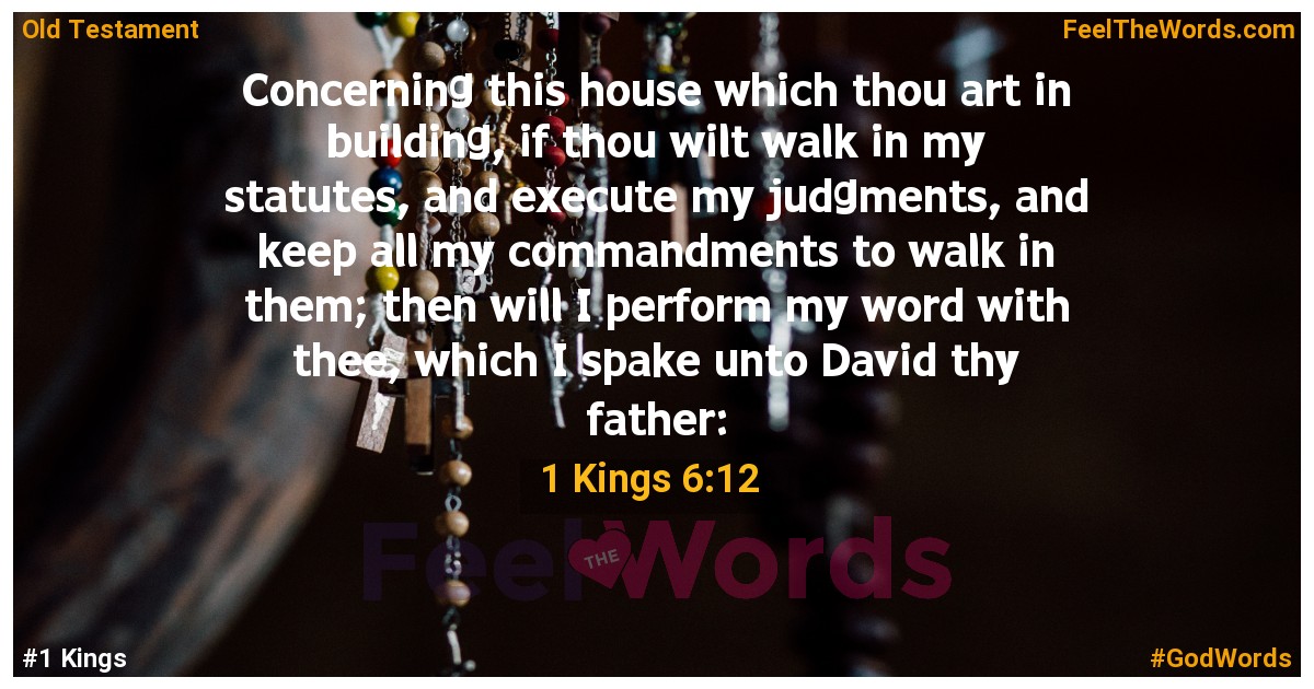 1 Kings 6:12