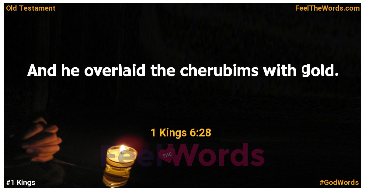 1 Kings 6:28