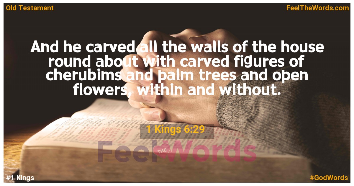 1 Kings 6:29