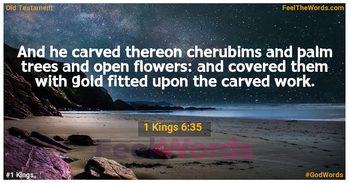 1 Kings 6:35