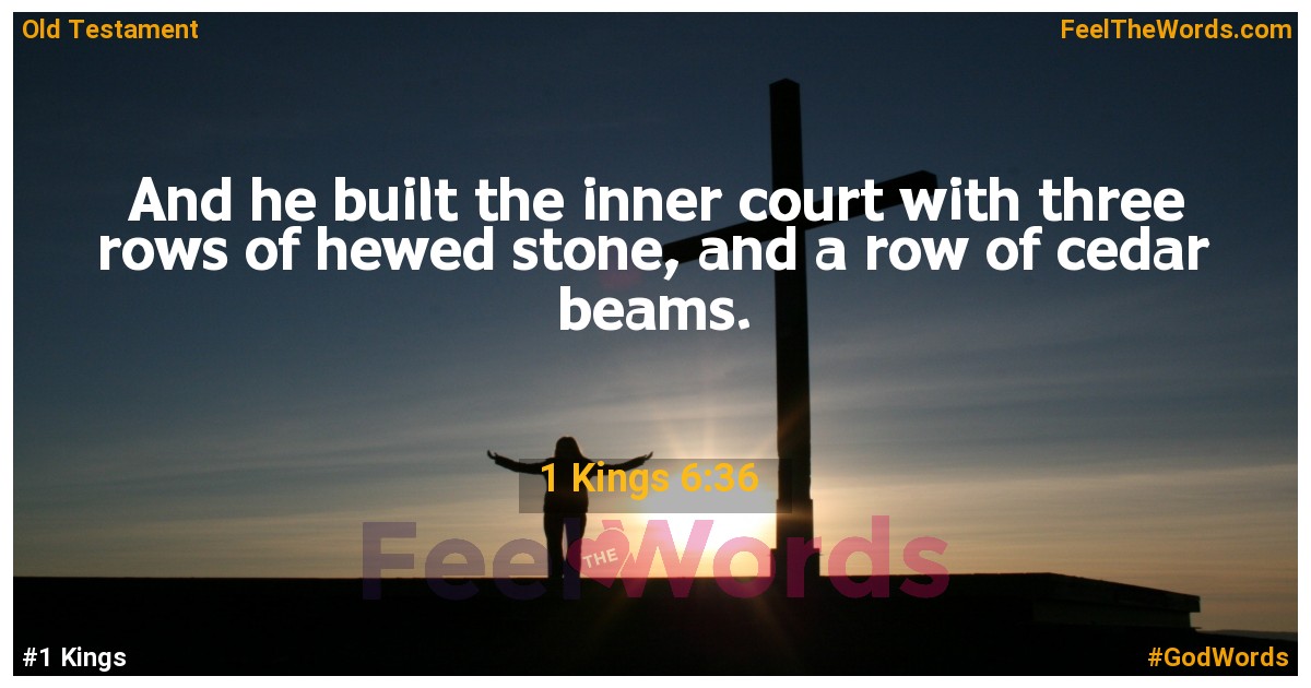 1 Kings 6:36