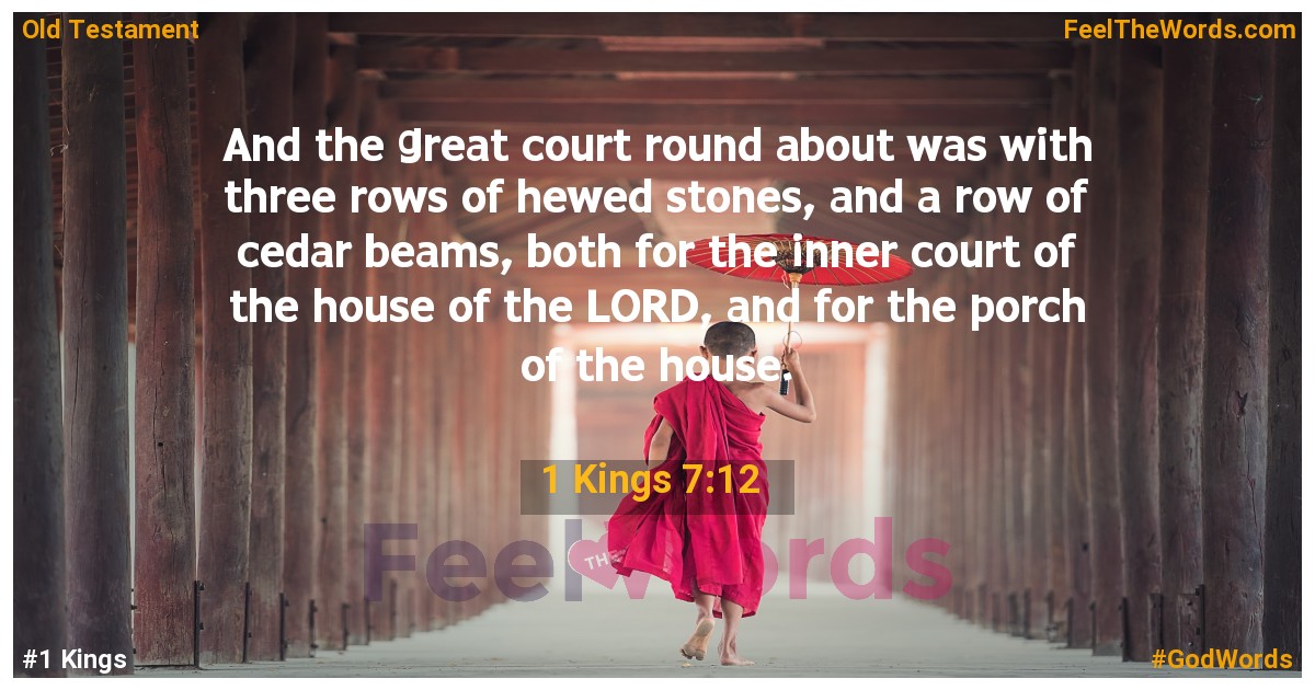 1 Kings 7:12