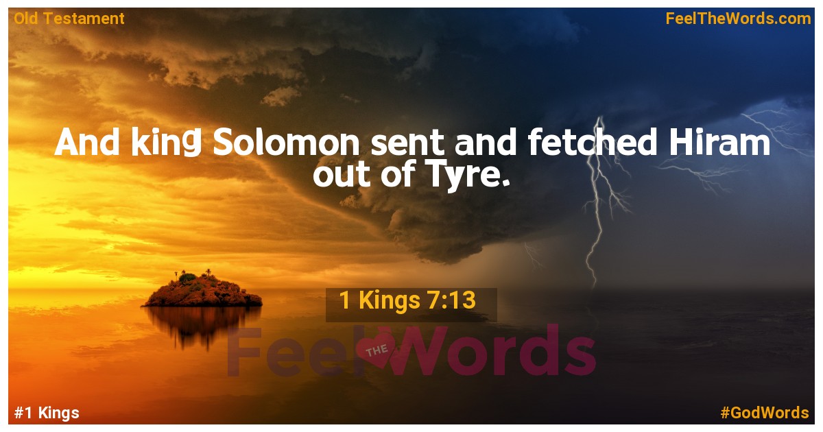 1 Kings 7:13