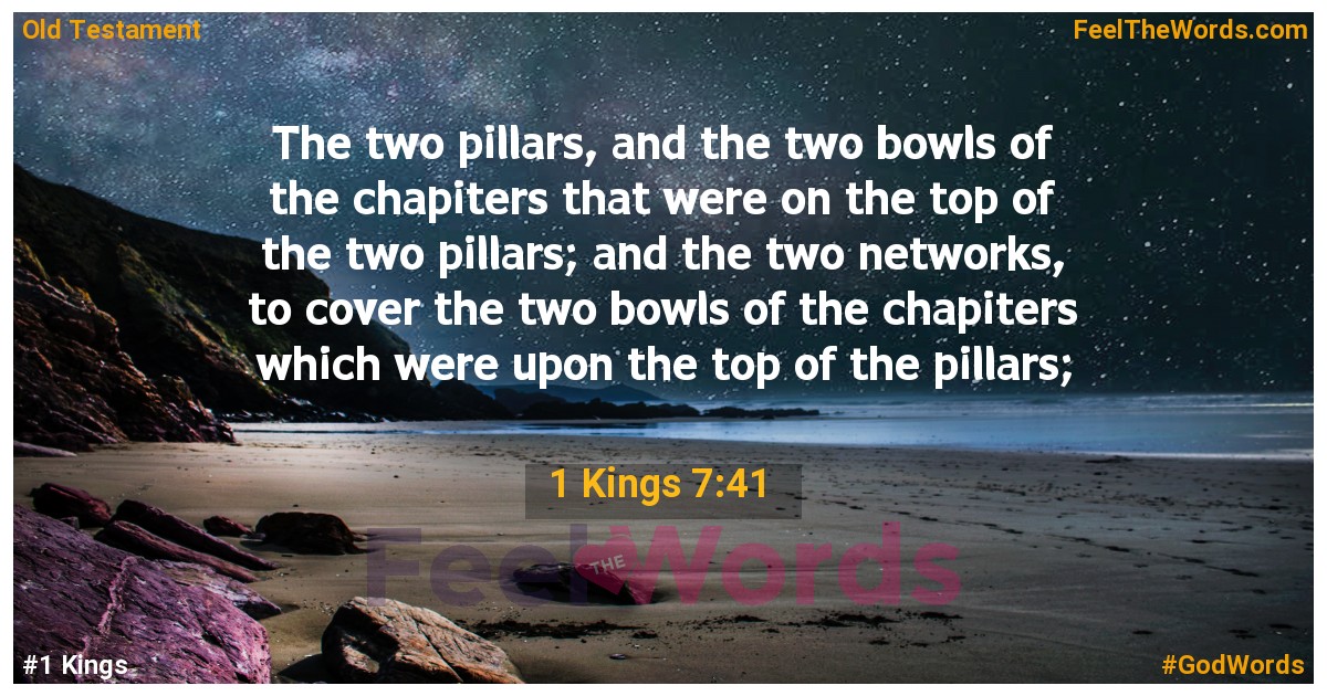 1 Kings 7:41