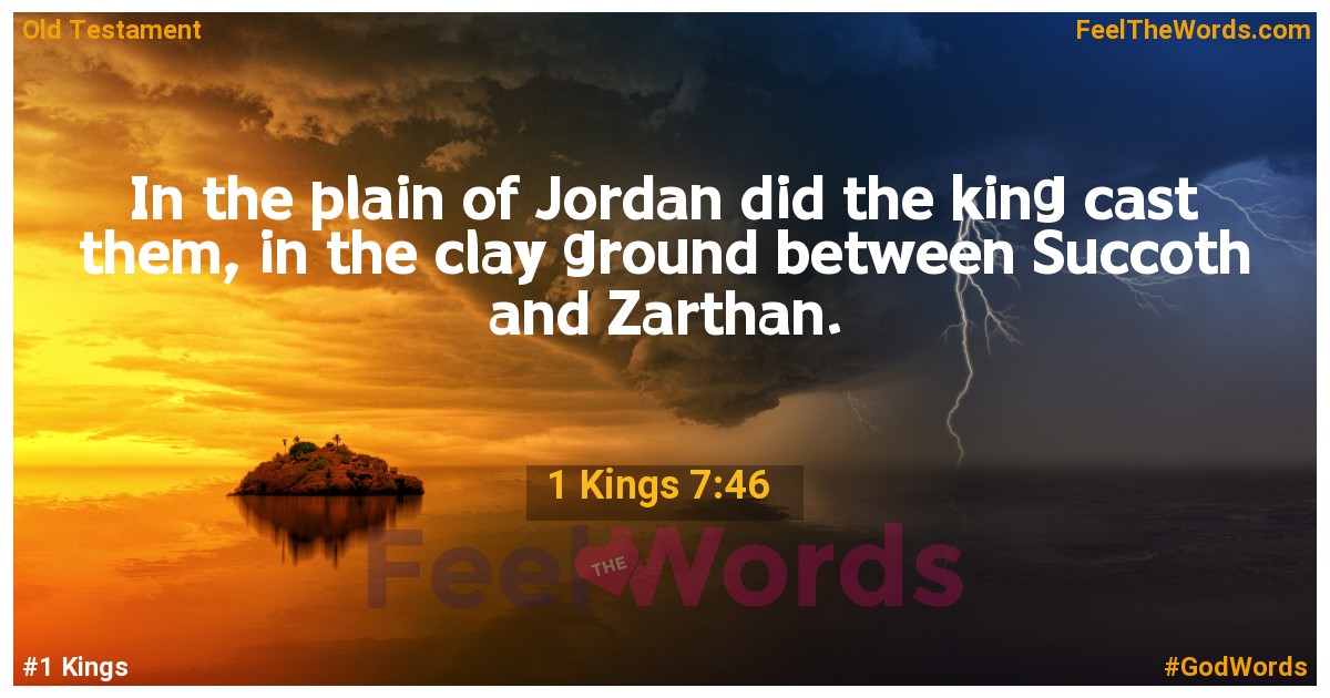 1 Kings 7:46