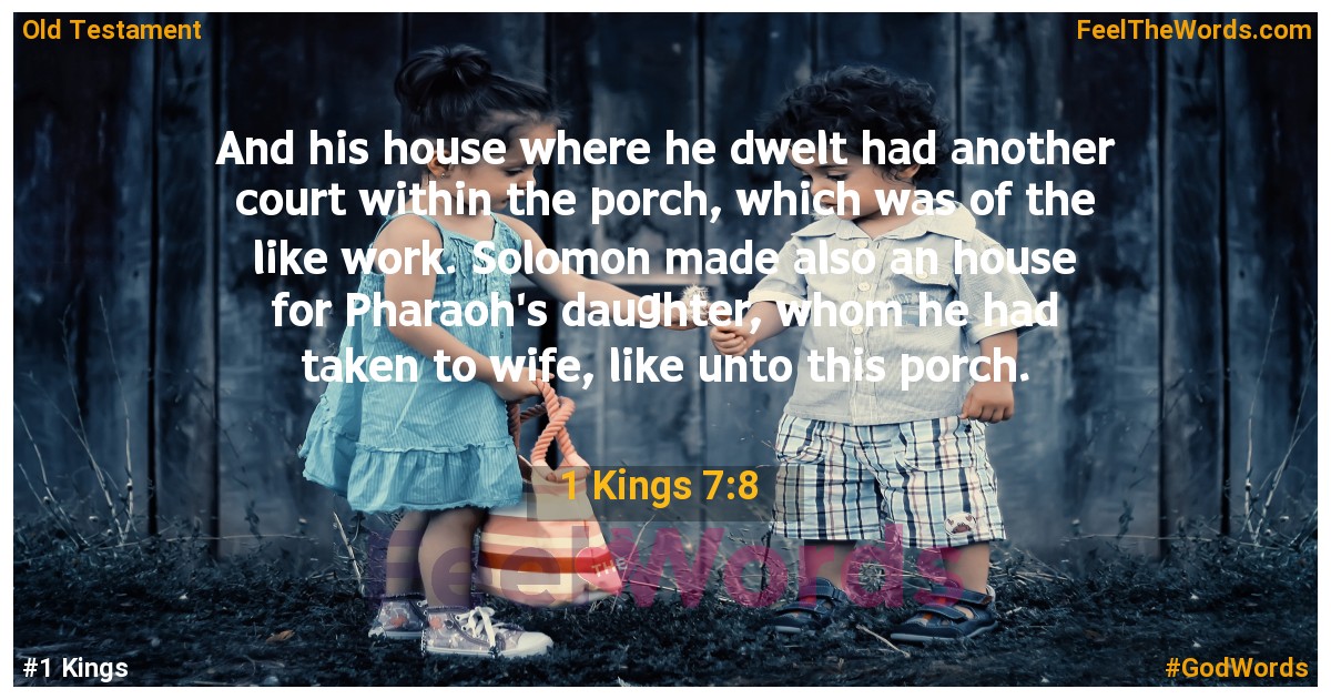 1 Kings 7:8