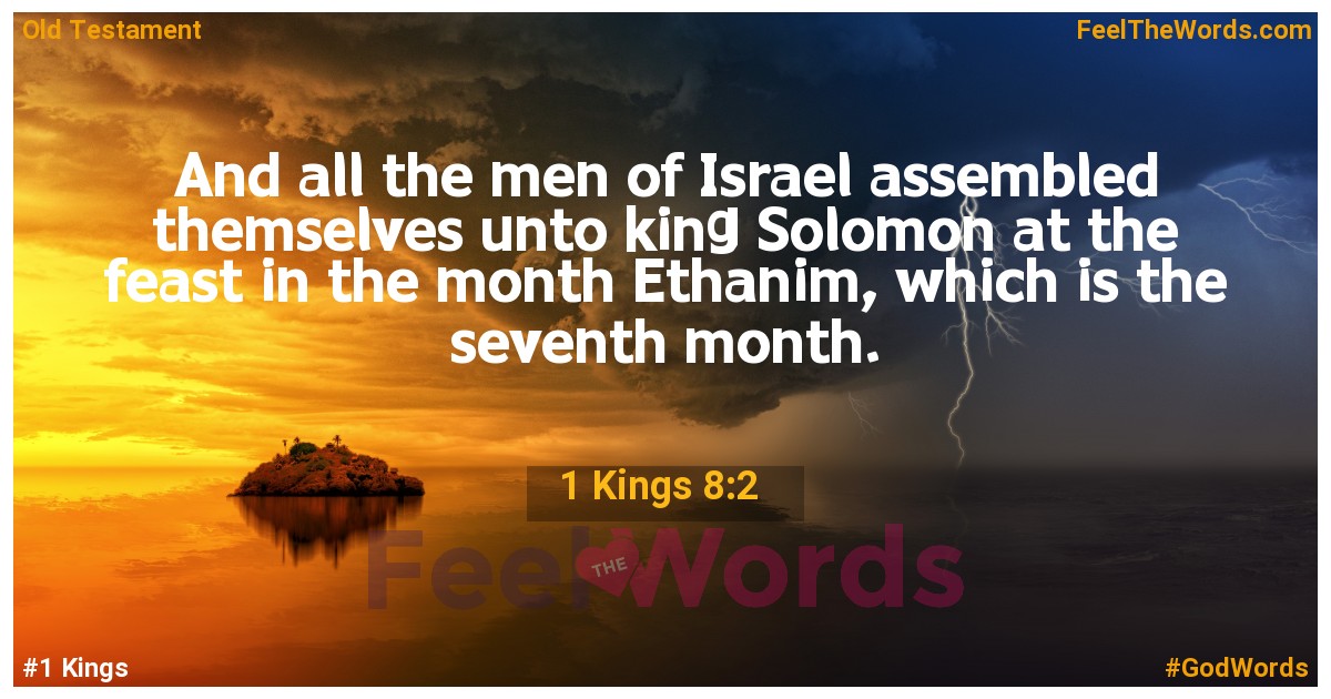1 Kings 8:2