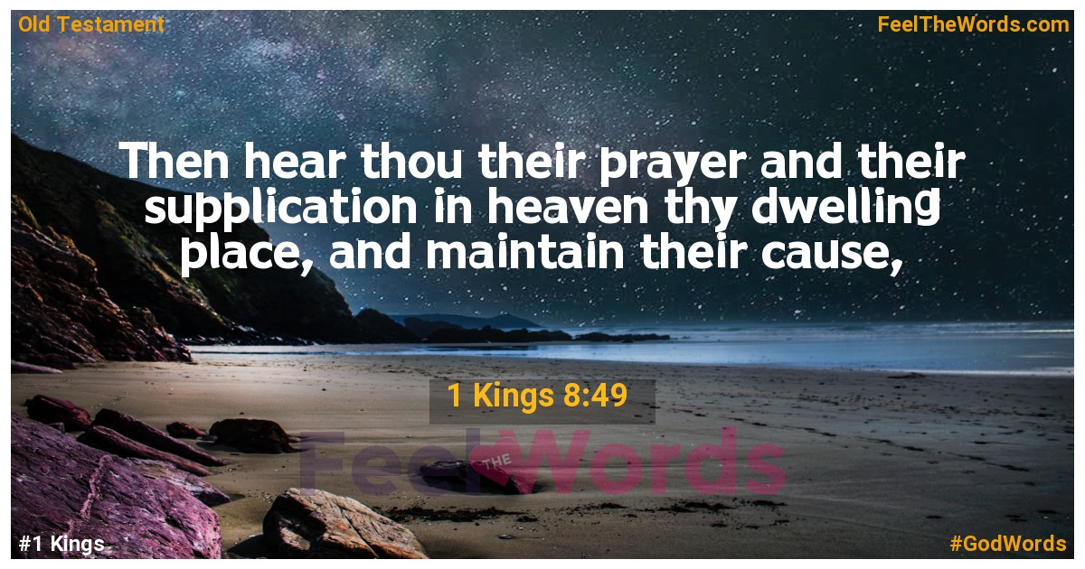 1 Kings 8:49