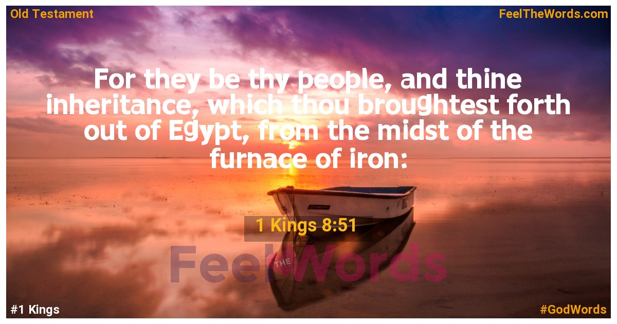 1 Kings 8:51