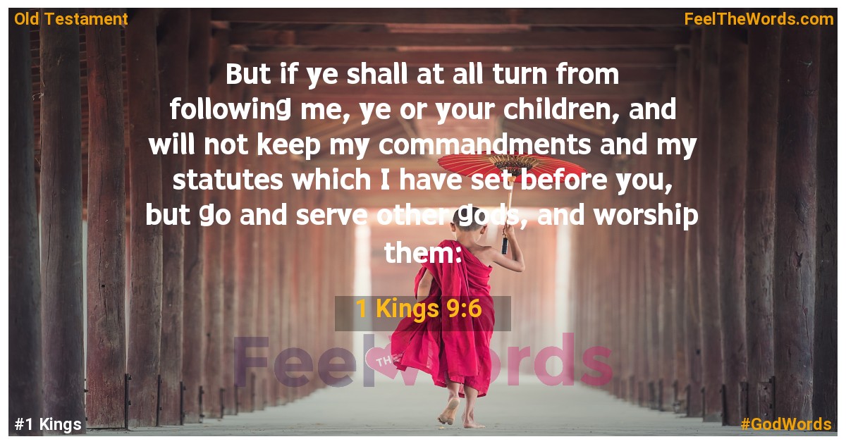 1 Kings 9:6
