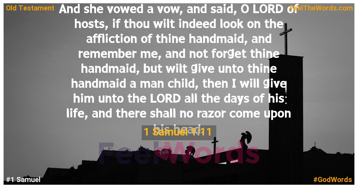 1 Samuel 1:11