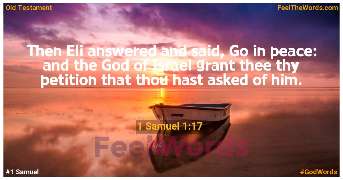 1 Samuel 1:17