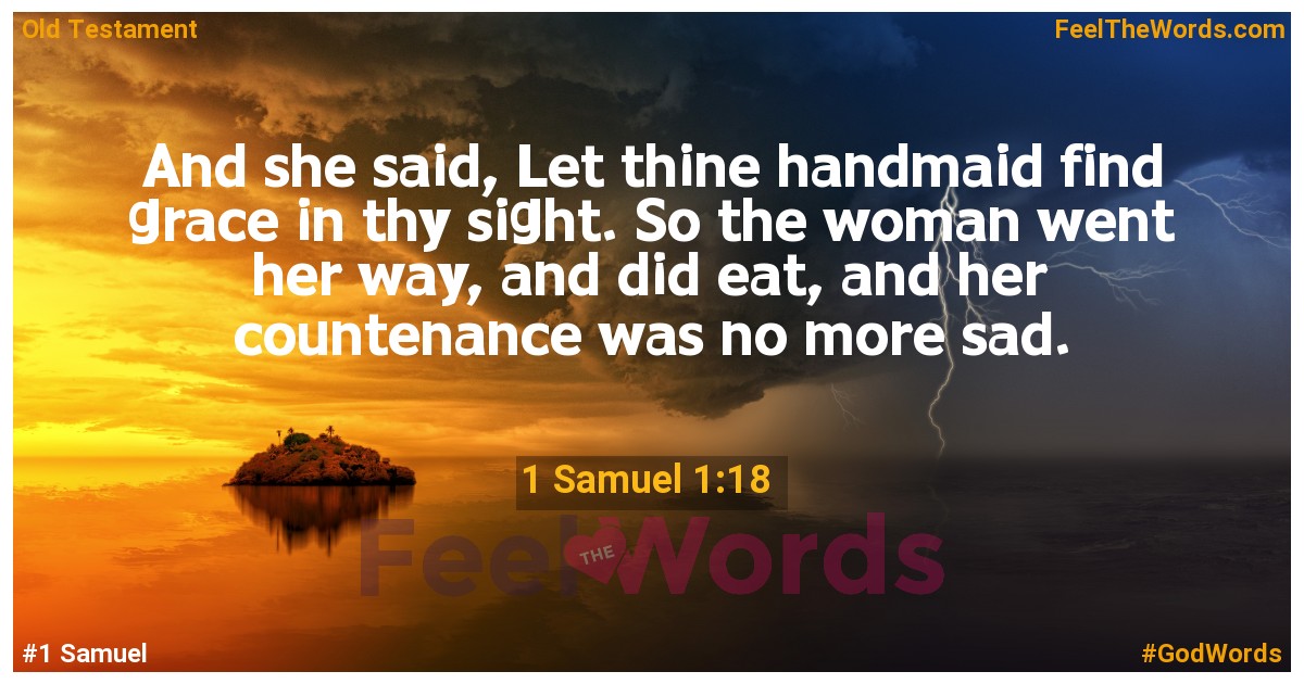 1 Samuel 1:18