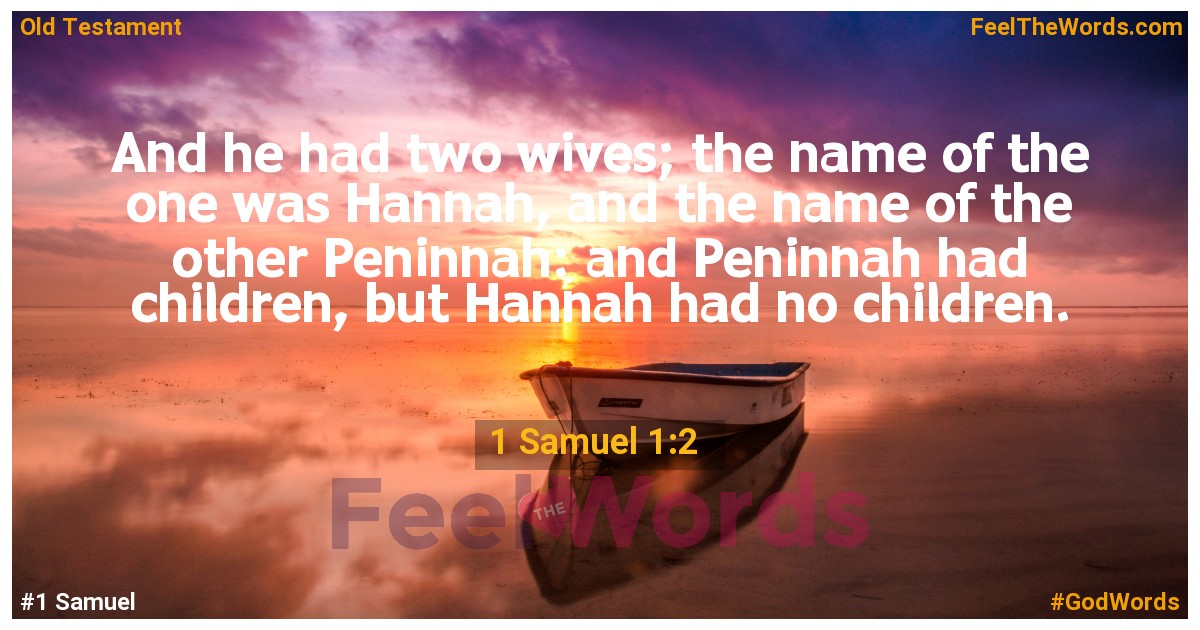 1 Samuel 1:2