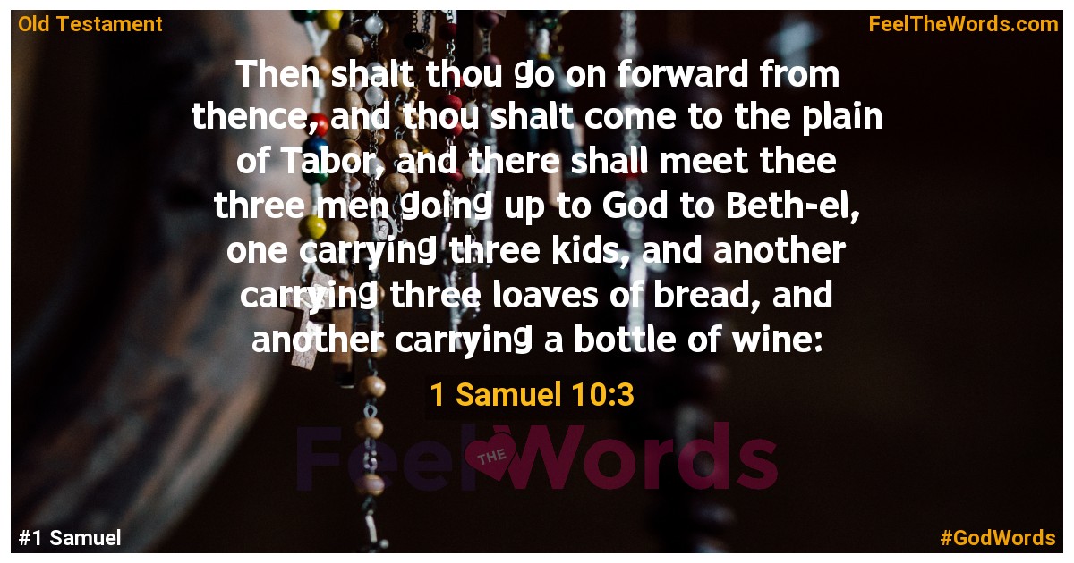 1 Samuel 10:3