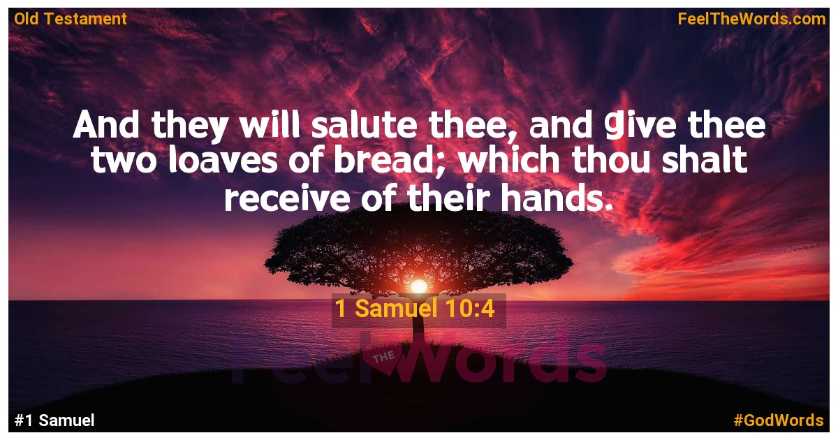 1 Samuel 10:4
