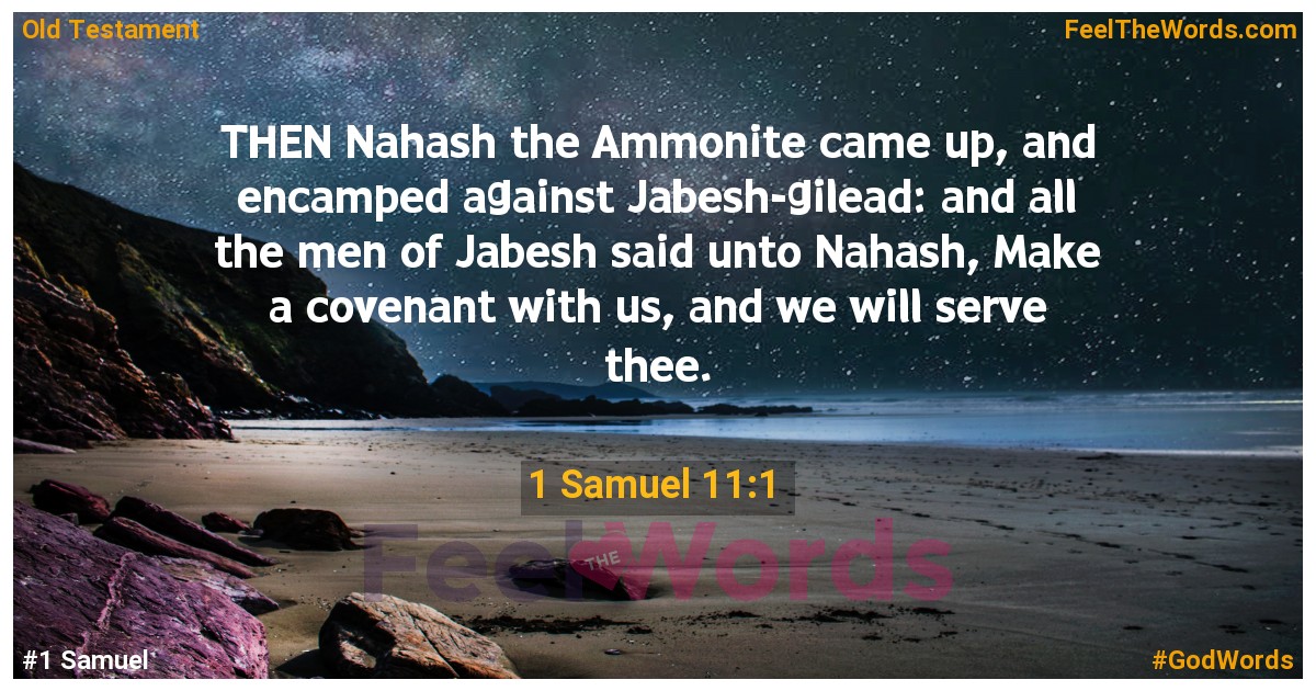 1 Samuel 11:1