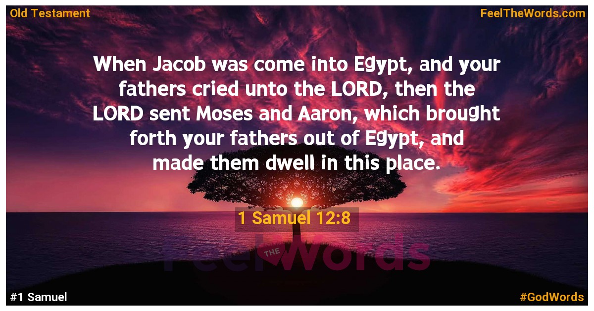 1 Samuel 12:8