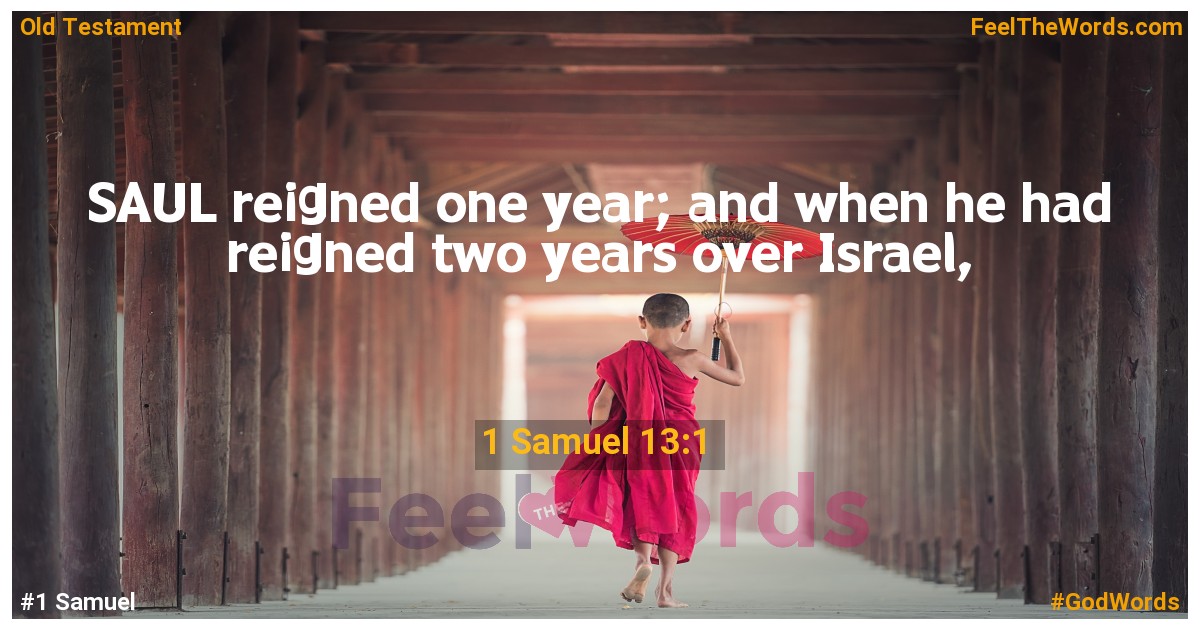 1 Samuel 13:1