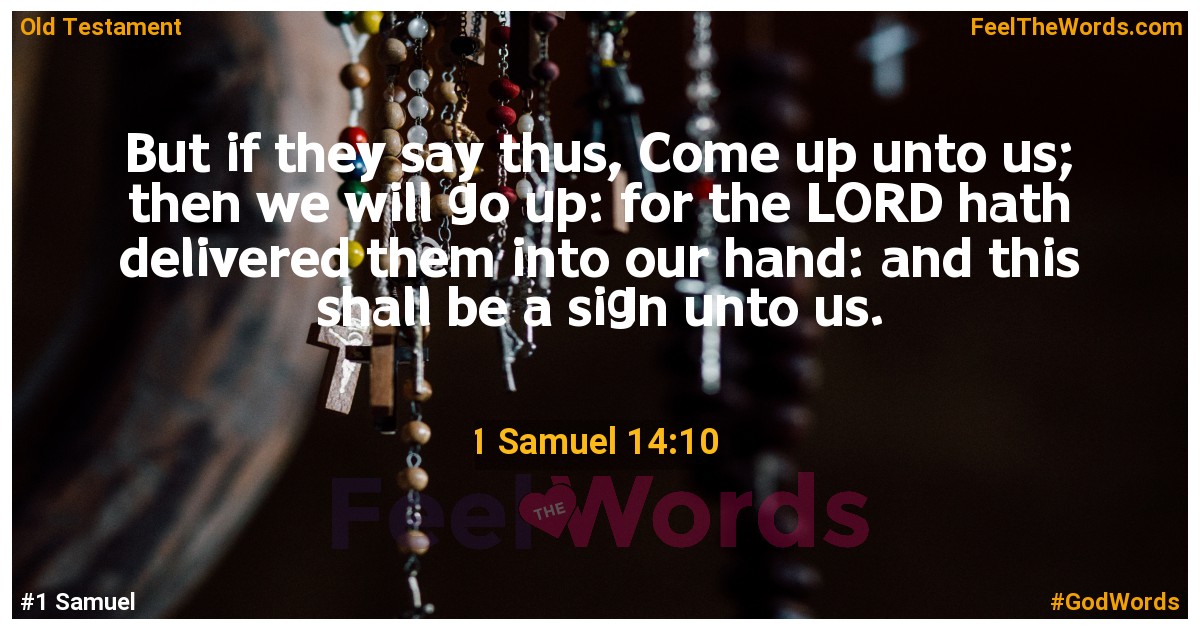 1 Samuel 14:10