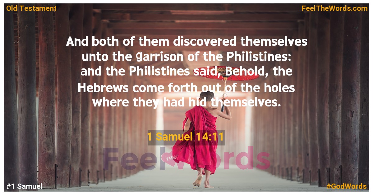 1 Samuel 14:11