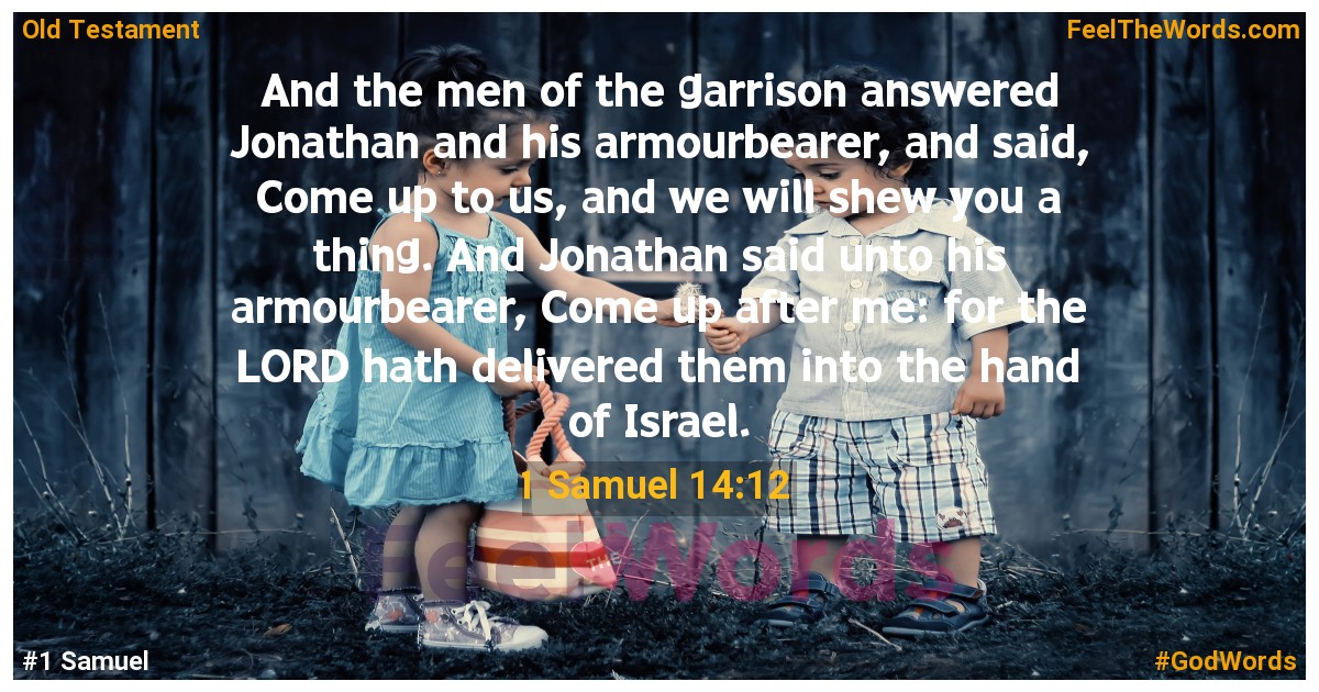 1 Samuel 14:12