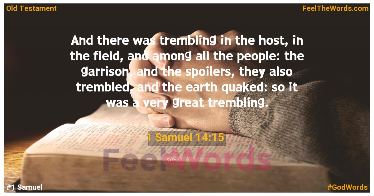 1 Samuel 14:15