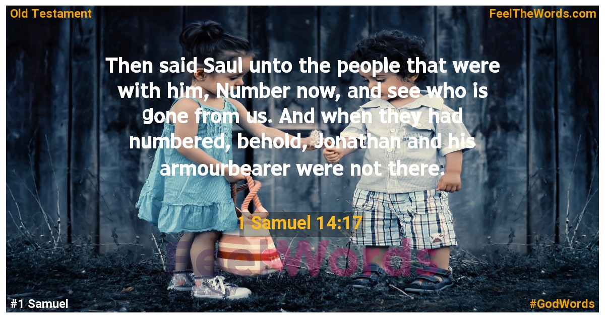 1 Samuel 14:17
