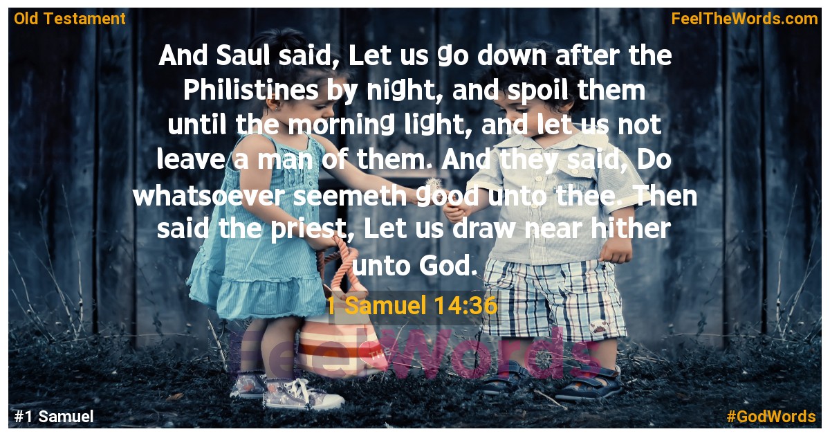 1 Samuel 14:36