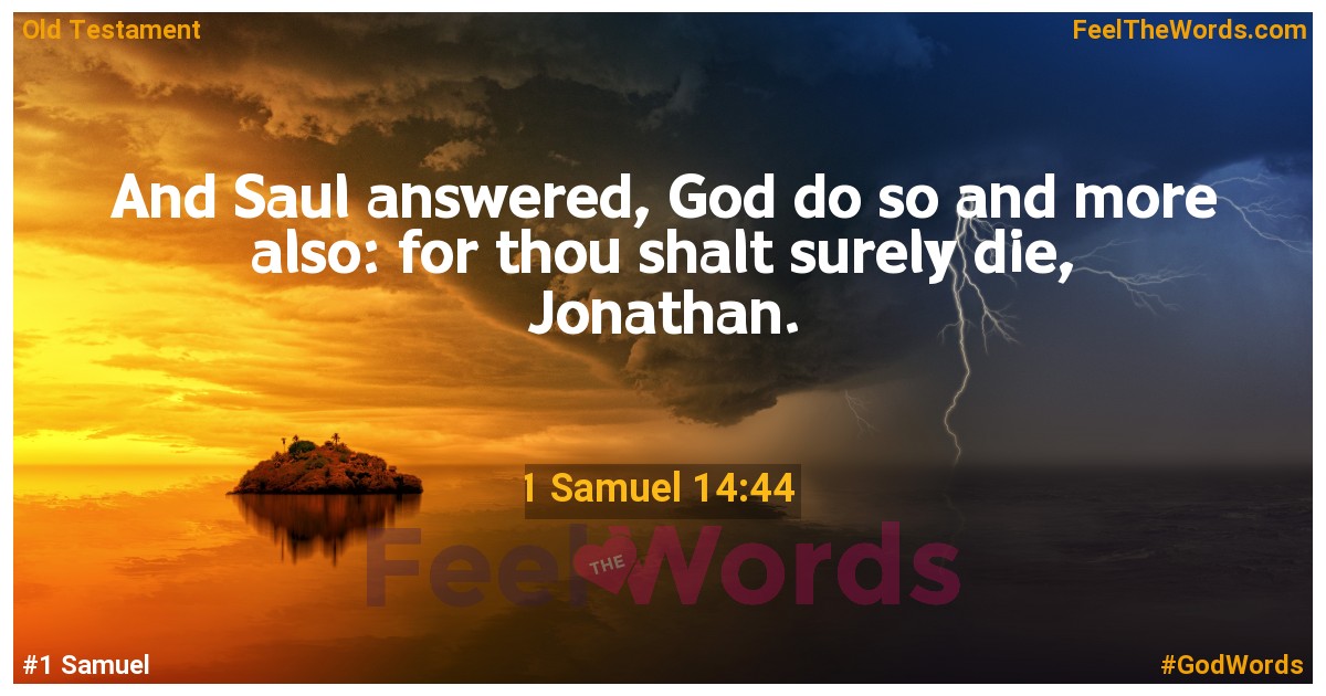 1 Samuel 14:44