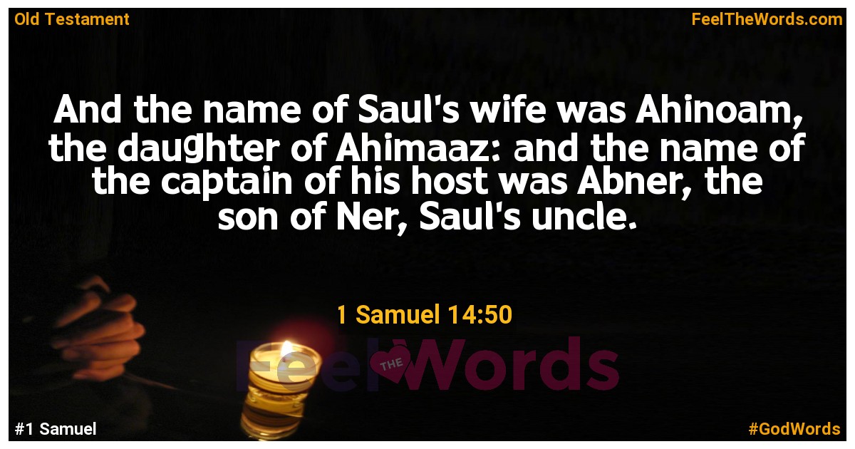 1 Samuel 14:50