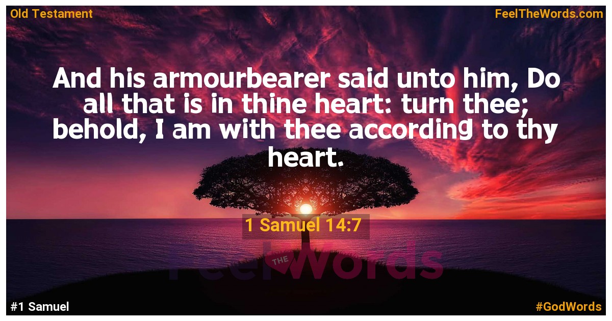 1 Samuel 14:7