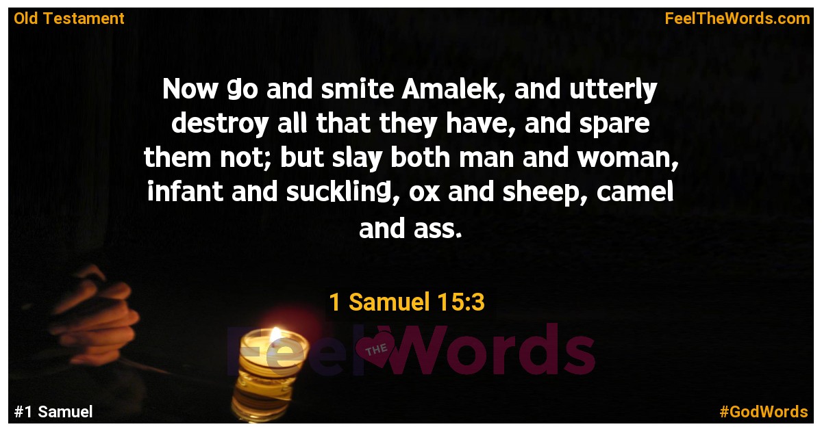 1 Samuel 15:3