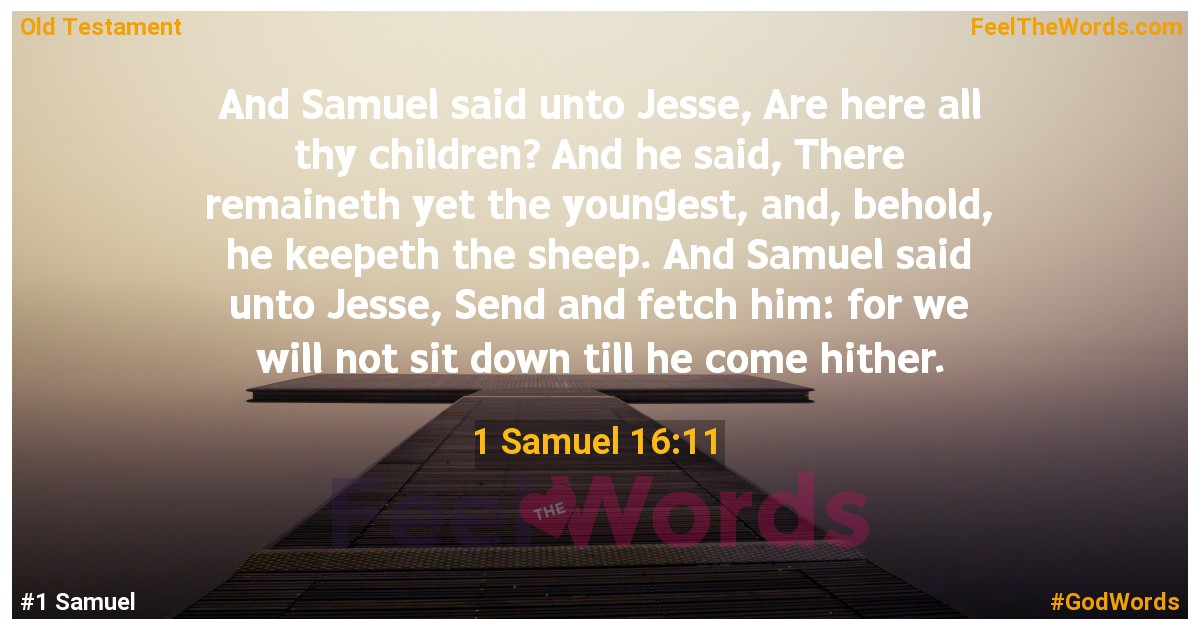 1 Samuel 16:11