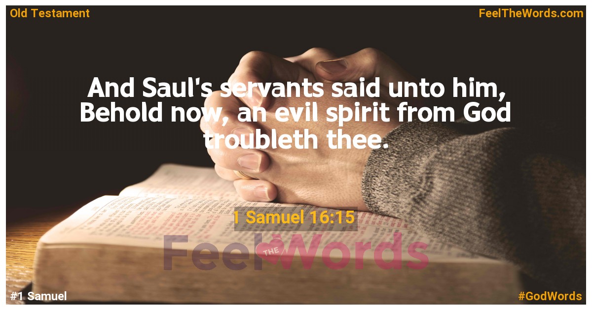 1 Samuel 16:15