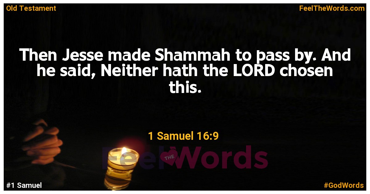 1 Samuel 16:9