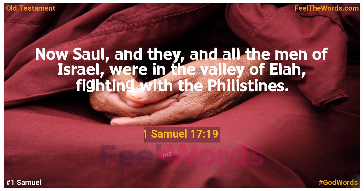 1 Samuel 17:19