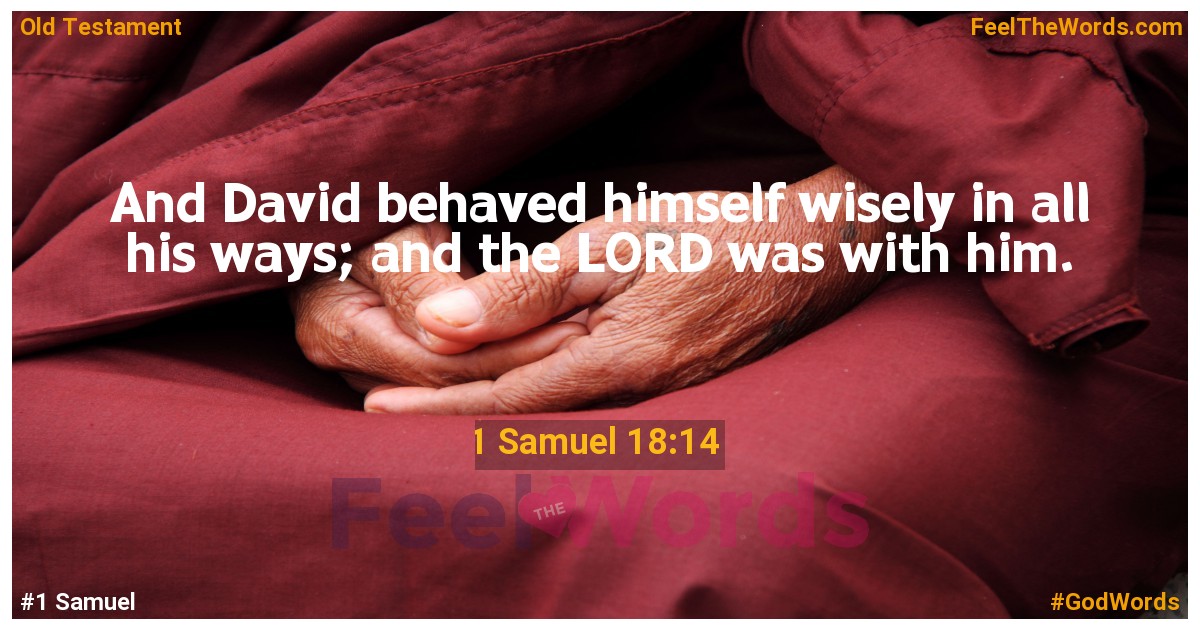 1 Samuel 18:14