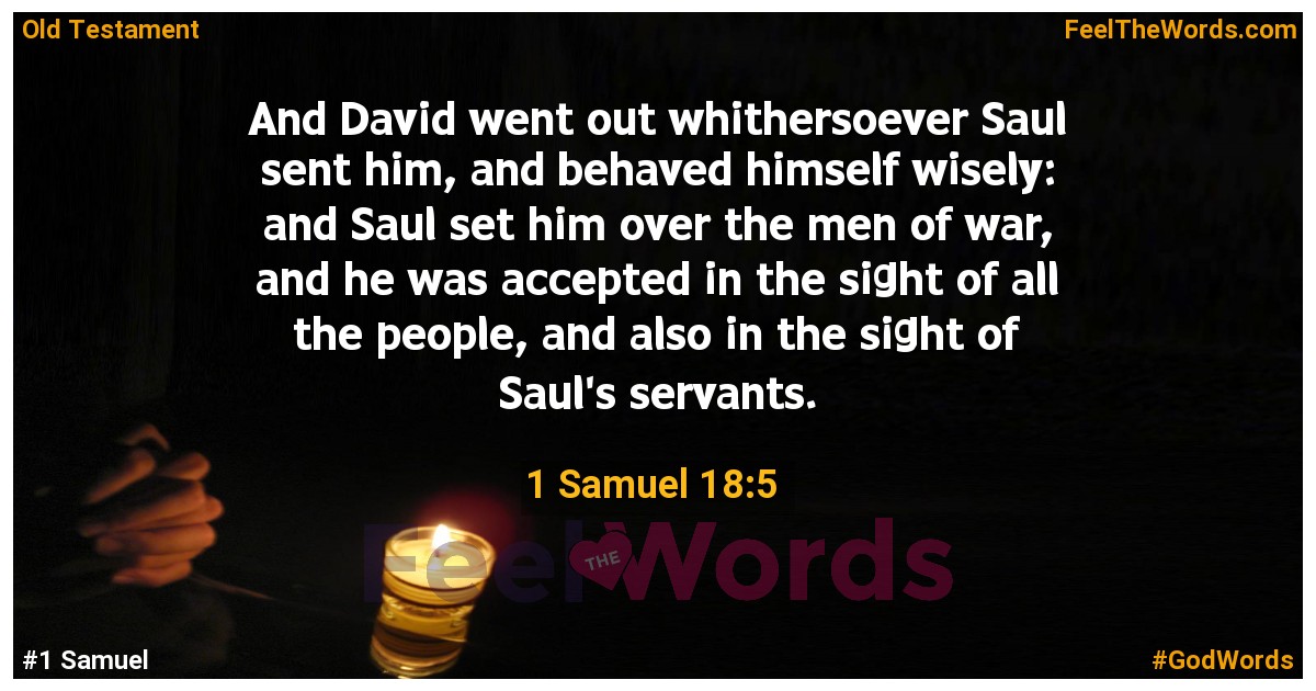 1 Samuel 18:5