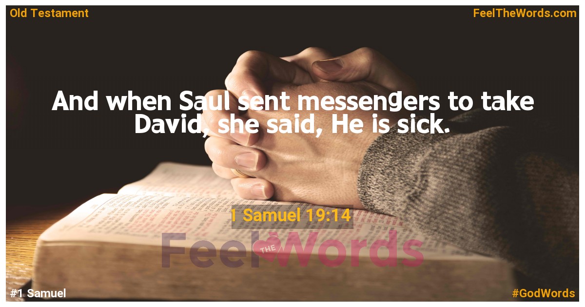 1 Samuel 19:14