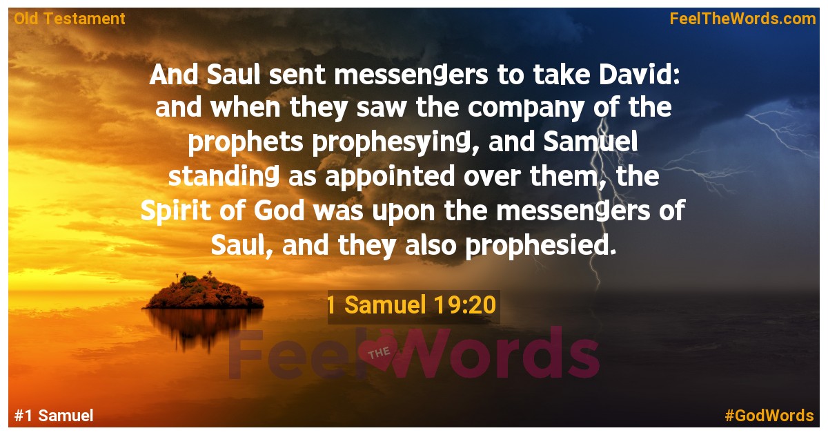 1 Samuel 19:20