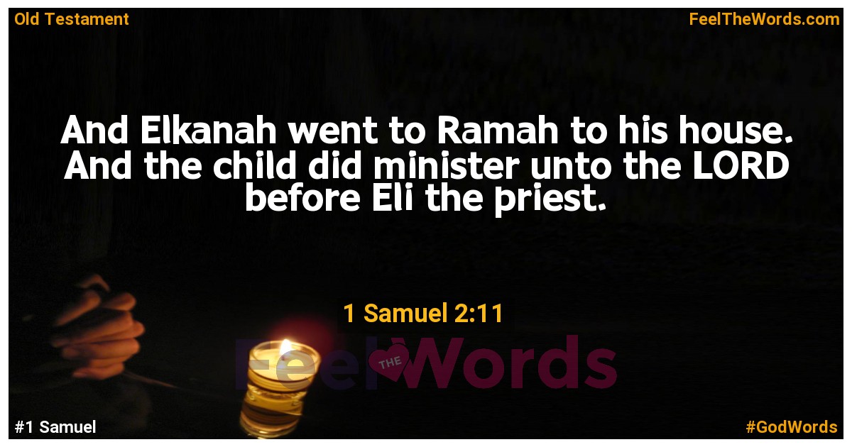 1 Samuel 2:11