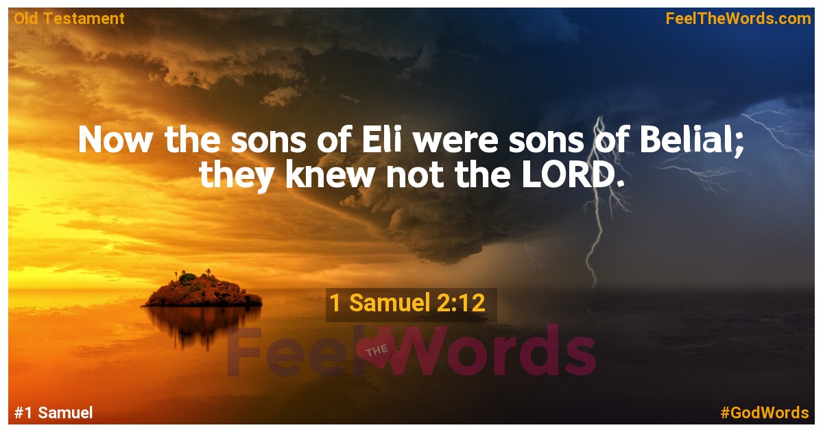 1 Samuel 2:12